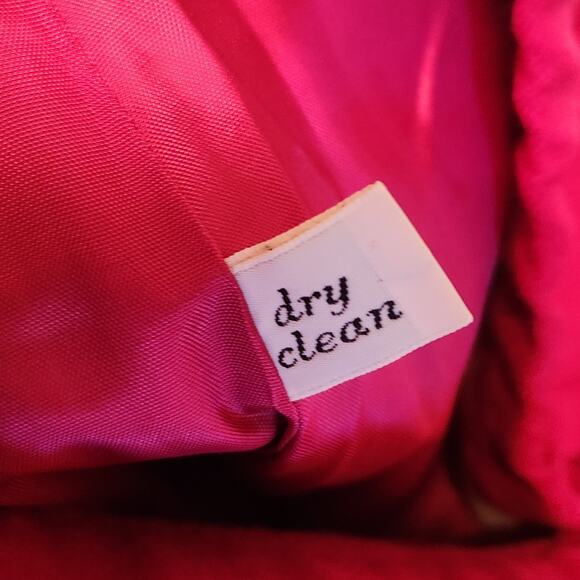 Pendleton 100% Virgin Wool Pink midi length lined skirt w/ Pockets, size 16 - Picture 12 of 12